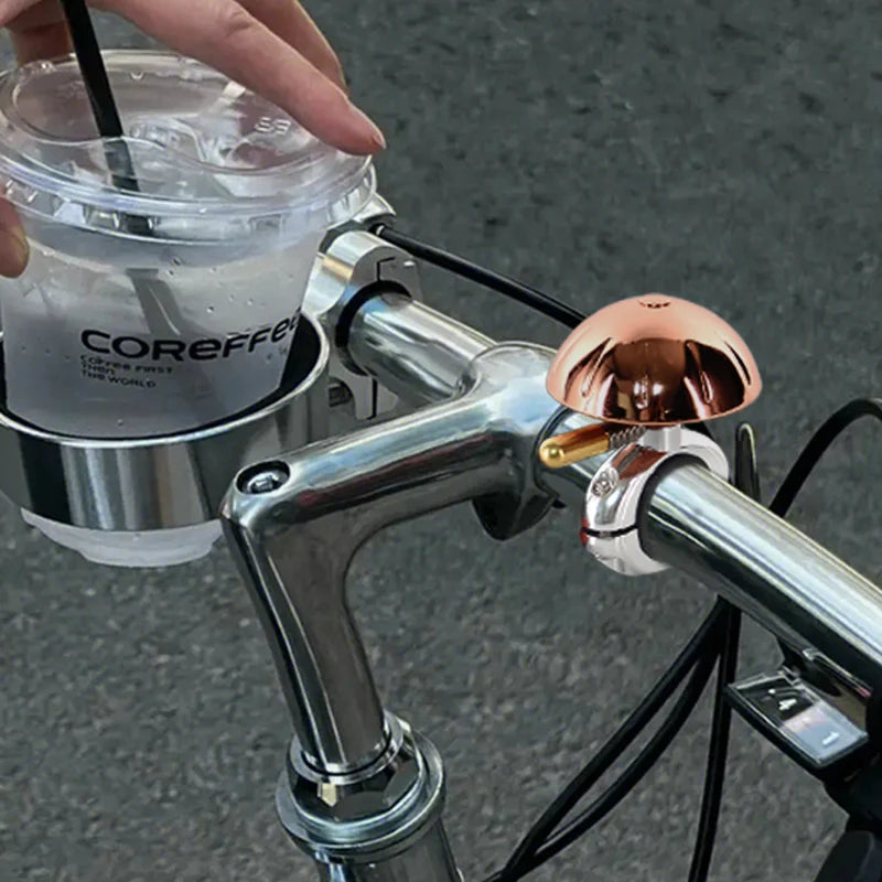 75dB Fahrradklingel 360° drehbares Paddel aus reinem Kupfer