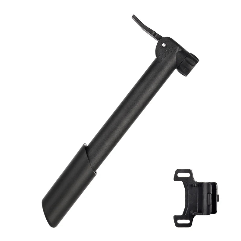 Nylon Mini Bike Tire Pump 80PSI Schrader Presta Valve Portable