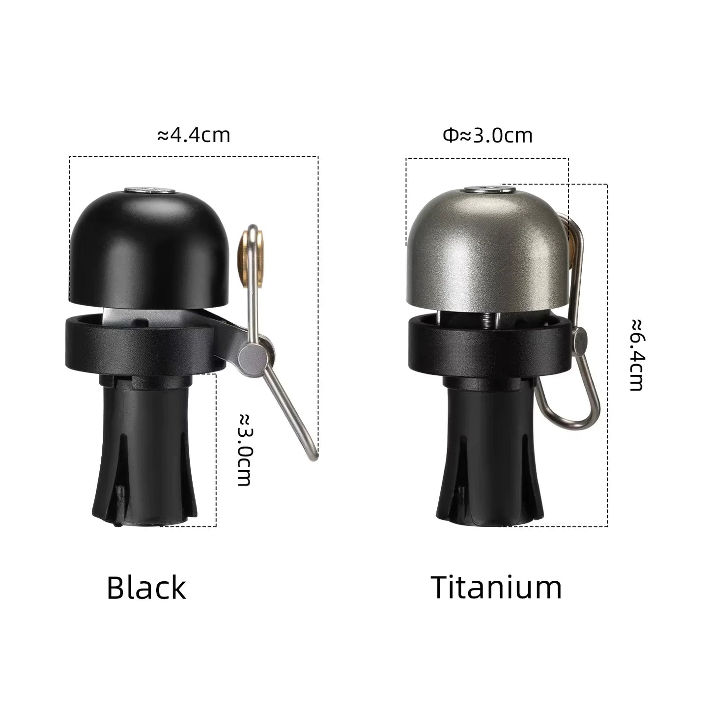Bicycle Handle Bells 80dB Copper Alloy 22.2mm Road Bike Bell