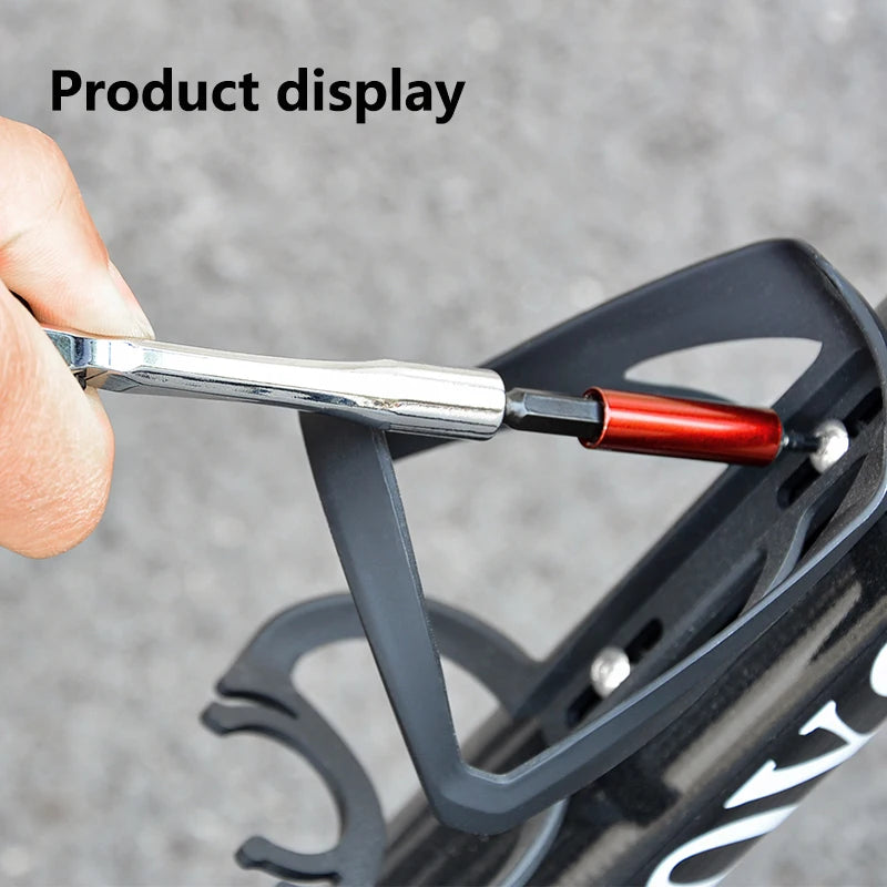 12-in-1 Ratchet Screwdriver Set for Bike Repair S2 Steel Bits