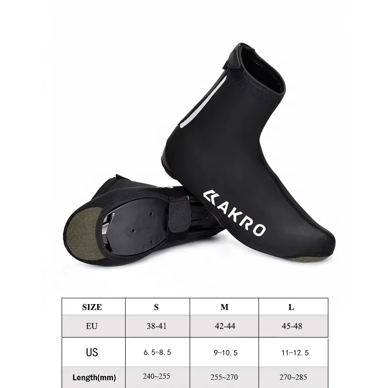 Cycling Shoe Covers - Waterproof Thermal Bike Shoe Covers for Men Women