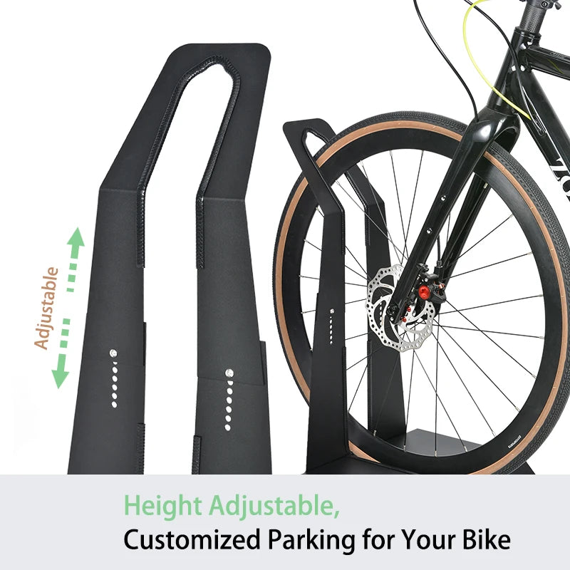 Fahrradständer Lagerregal 24-29" Räder Carbon Stahl Parkplatz