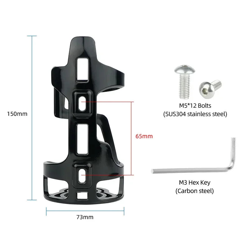 65mm PC Fahrrad Wasser Flasche Käfig Leichte 43g Rechts Eintrag Halter