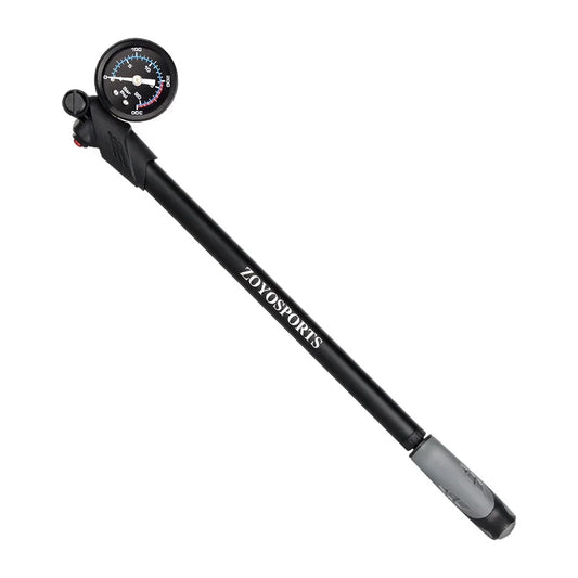 Bomba de aire para amortiguadores de bicicleta de alta presión de 300 PSI con manómetro para horquilla de MTB y suspensión trasera