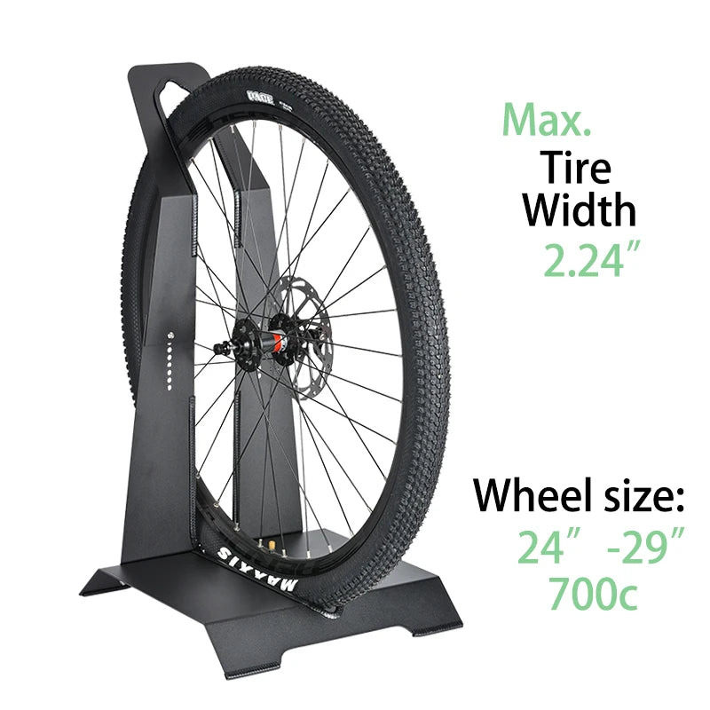 Fahrradständer Lagerregal 24-29" Räder Carbon Stahl Parkplatz