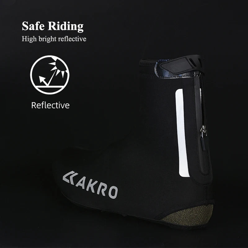 Cycling Shoe Covers - Waterproof Thermal Bike Shoe Covers for Men Women