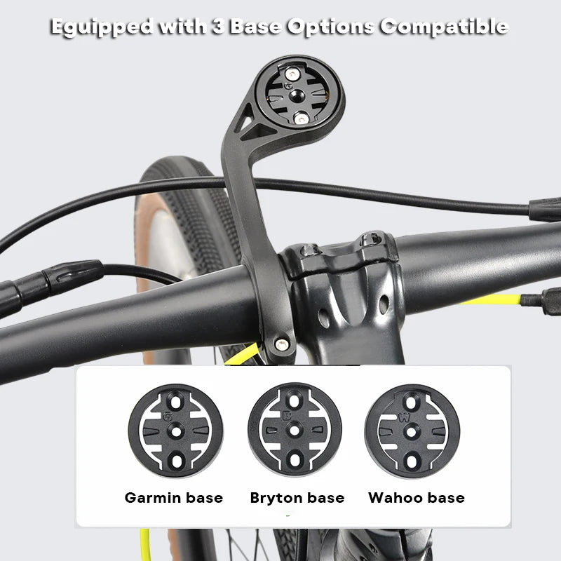 Nylon Bike Mount for GoPro Garmin 31.8mm Handlebar