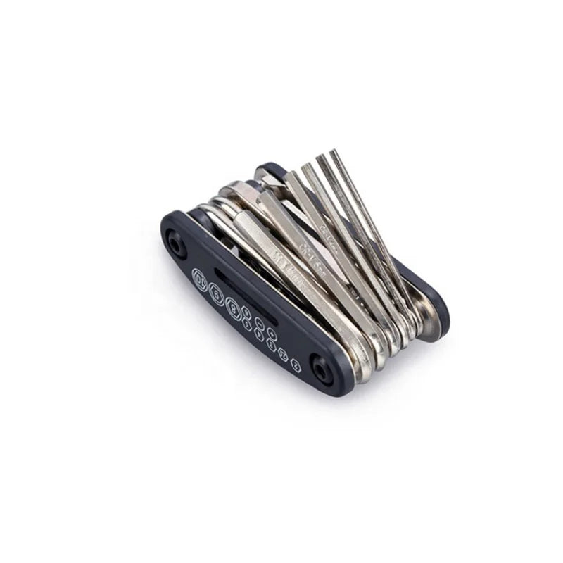 16 in 1 Bike Multi Tool Set - Hex Spoke Wrench Screwdriver for MTB Road Bikes