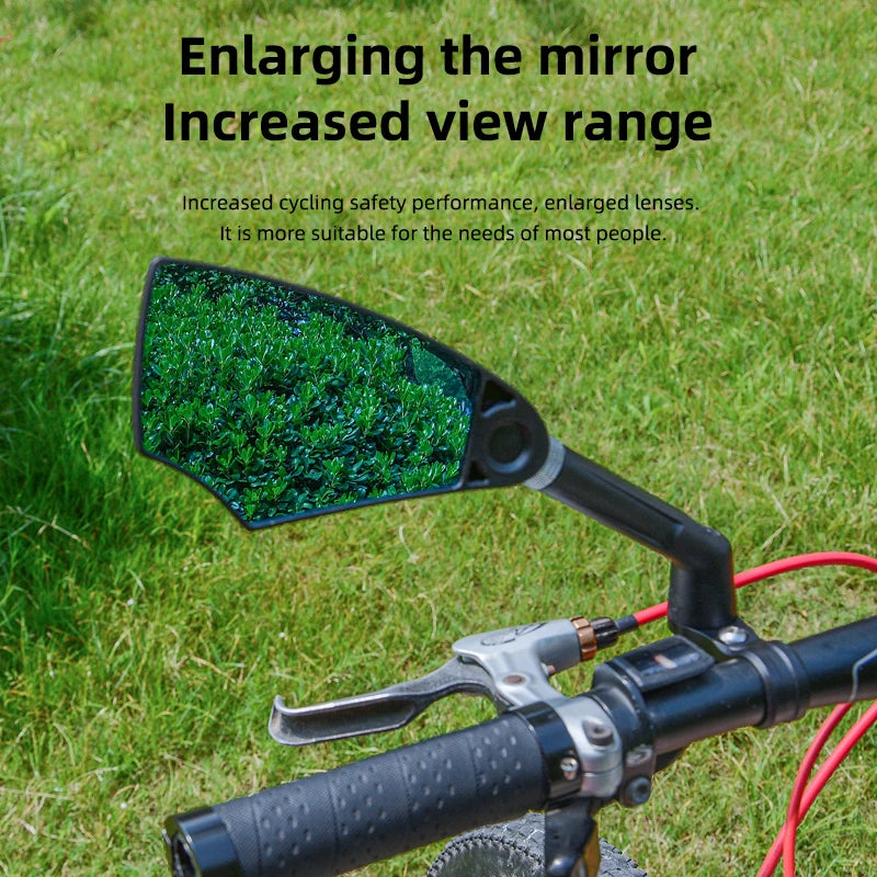 360° Adjustable Bike Mirror Anti-Glare HD for 20-23mm Handlebars