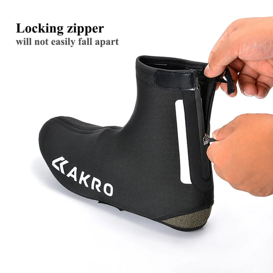 Cycling Shoe Covers - Waterproof Thermal Bike Shoe Covers for Men Women