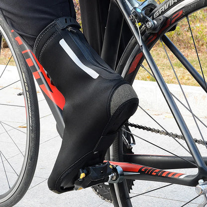 Cycling Shoe Covers - Waterproof Thermal Bike Shoe Covers for Men Women