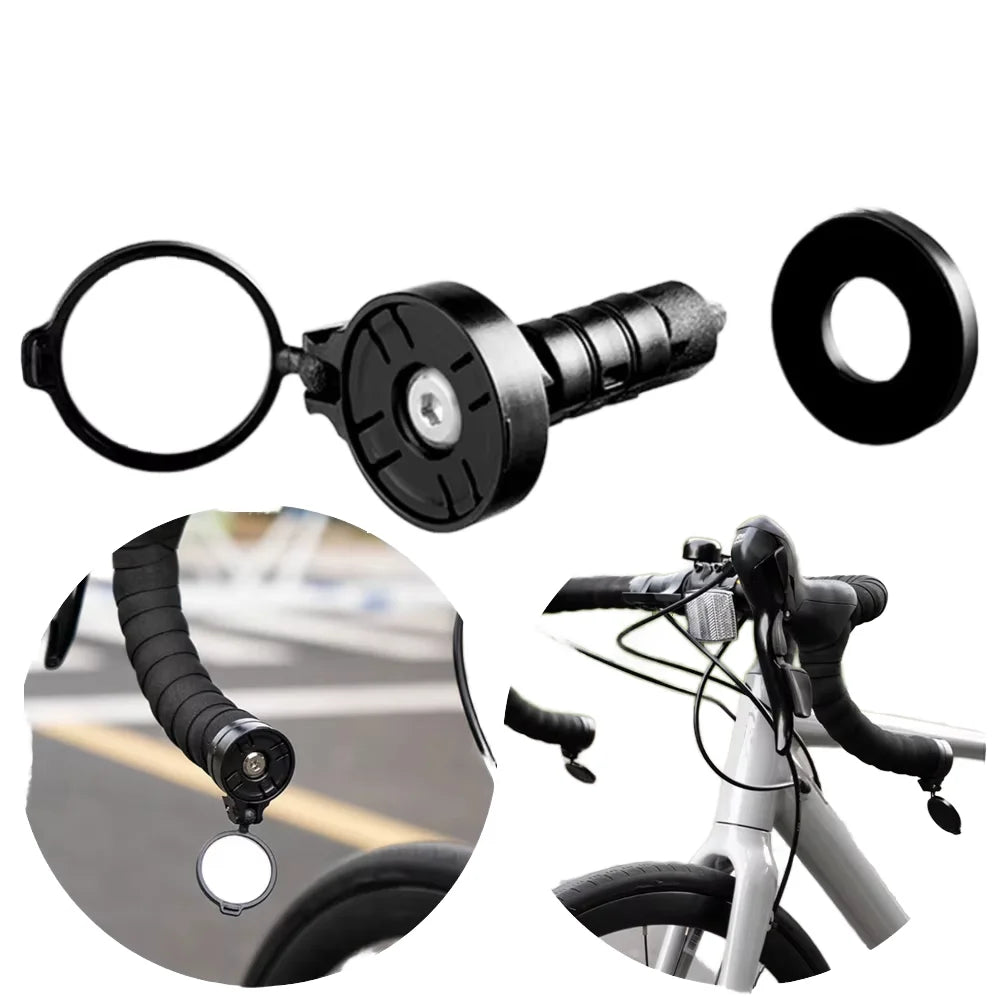 Zoyosports 1pcs Bicycle Mirror 360 ° Rotating Wide Range Rearview Mtb Road Bike Rearview Mirror Summer Riding Safe Accessories