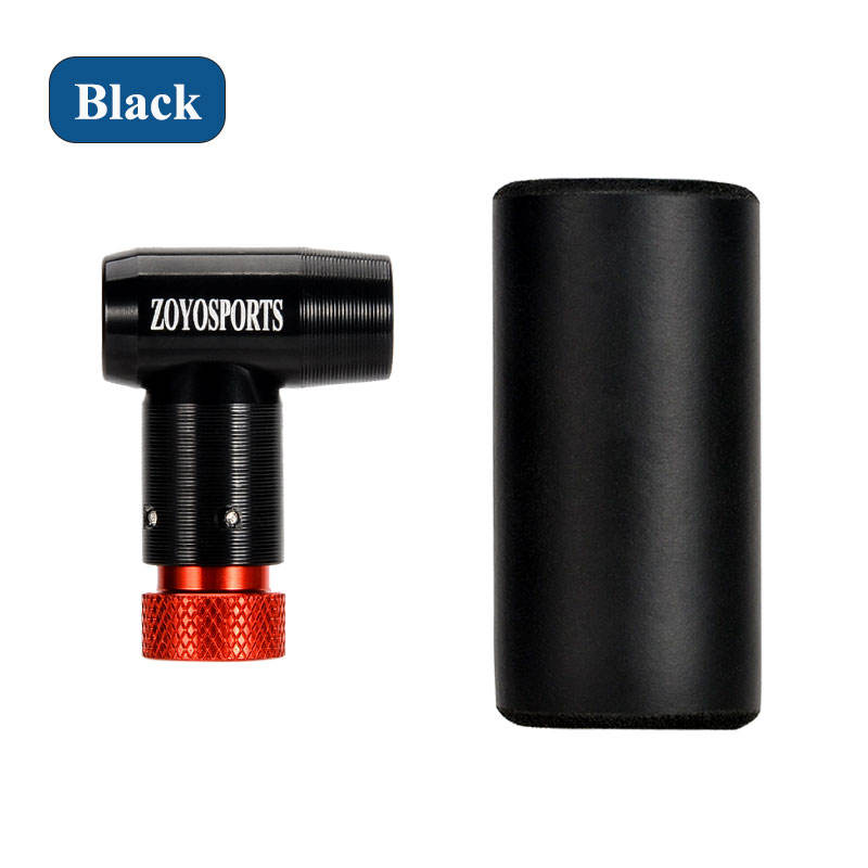 ZOYOSPORTS Portable Bike Pump Dual-use Portable Pump CO2 Aluminum Alloy CylinderDual-Valve Head 130psi Pump