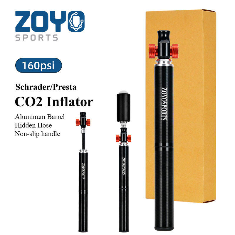 Zoyosports Portable Bike Pump Dual-use Easy To Carry Pump Co2+hand Pump Aluminum Alloy Cylinderdual-valve Head 130psi Pump - Buy Dual-use Portable Pump
co2+hand Pump
portable Bike Pump
130psi Pump Product on Alibaba.com