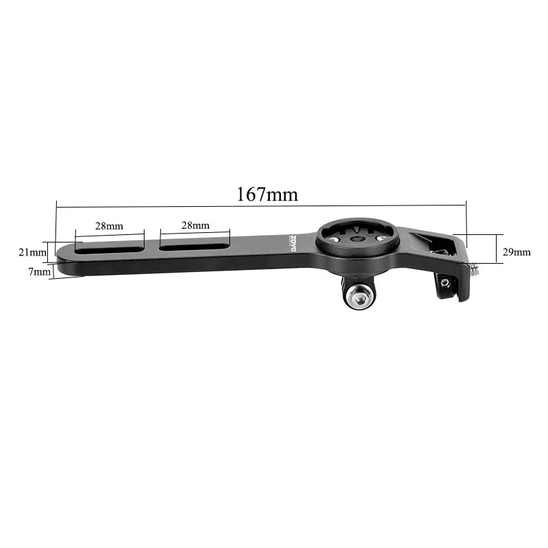 Zoyosports Bicycle Bracket Mtb Road Bicycle Light Holder Mount Support 360 Camera Bracket Bike Computer Fit For Bike Stem