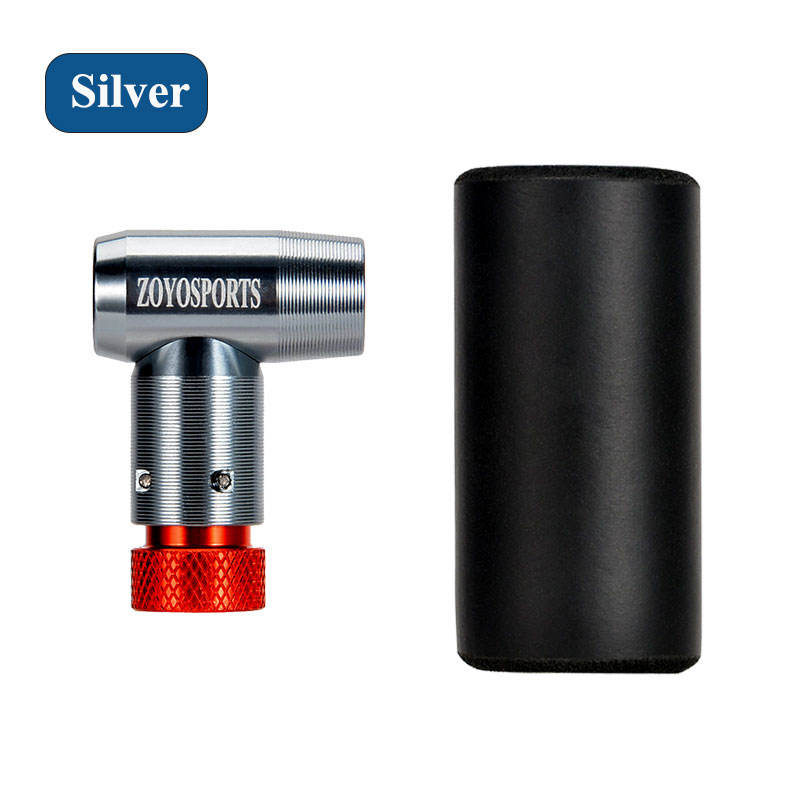 ZOYOSPORTS Portable Bike Pump Dual-use Portable Pump CO2 Aluminum Alloy CylinderDual-Valve Head 130psi Pump