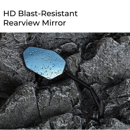 Zoyosports 1pcs Bicycle Mirror 360 ° Rotating Wide Range Rearview Mtb Road Bike Rearview Mirror Summer Riding Safe Accessories