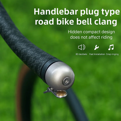 Bicycle Handle Bells 80dB Copper Alloy 22.2mm Road Bike Bell