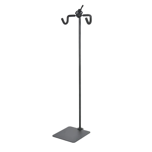 Floor Standing Bike Storage Rack Adjustable Height Carbon Steel
