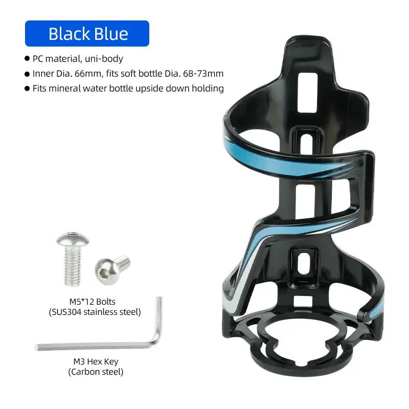 65mm PC Fahrrad Wasser Flasche Käfig Leichte 43g Rechts Eintrag Halter 