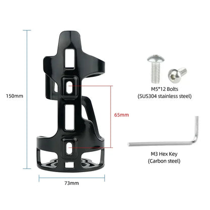 65mm PC Fahrrad Wasser Flasche Käfig Leichte 43g Rechts Eintrag Halter 