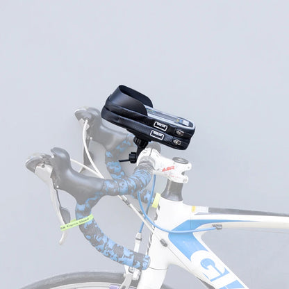 Bicycle Double Layer Handlebar Bag 360 Rotate Waterproof 6 Inch Phone