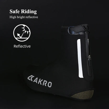 Cycling Shoe Covers - Waterproof Thermal Bike Shoe Covers for Men Women