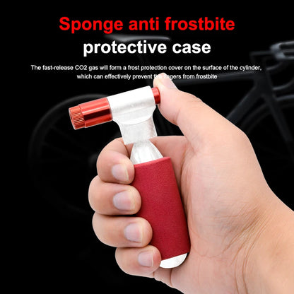 Press-Type Compact CO2 Inflator for Road & Mountain Bikes 1025