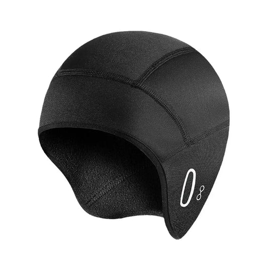 Winter Warm Fleece Skull Cap Helmet Liner - Windproof Cycling Hat for Men