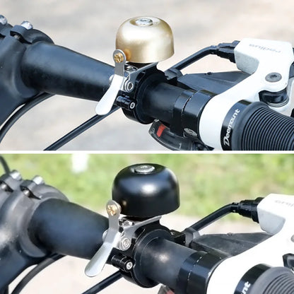 Brass Bike Bell 35mm High-Pitch 110dB Left/Right Hand Use