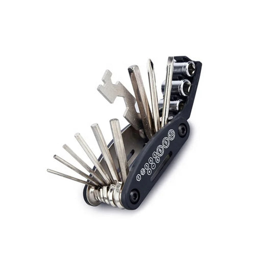 16 in 1 Bike Multi Tool Set - Hex Spoke Wrench Screwdriver for MTB Road Bikes