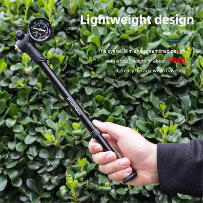 300PSI High Pressure Bike Shock Pump for Fork Suspension