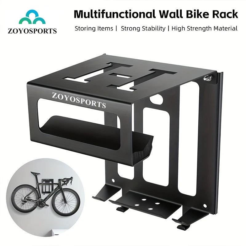 Fahrrad-Wandhalterung, robustes Stahl-Aufbewahrungsgestell mit 25 kg Tragkraft 