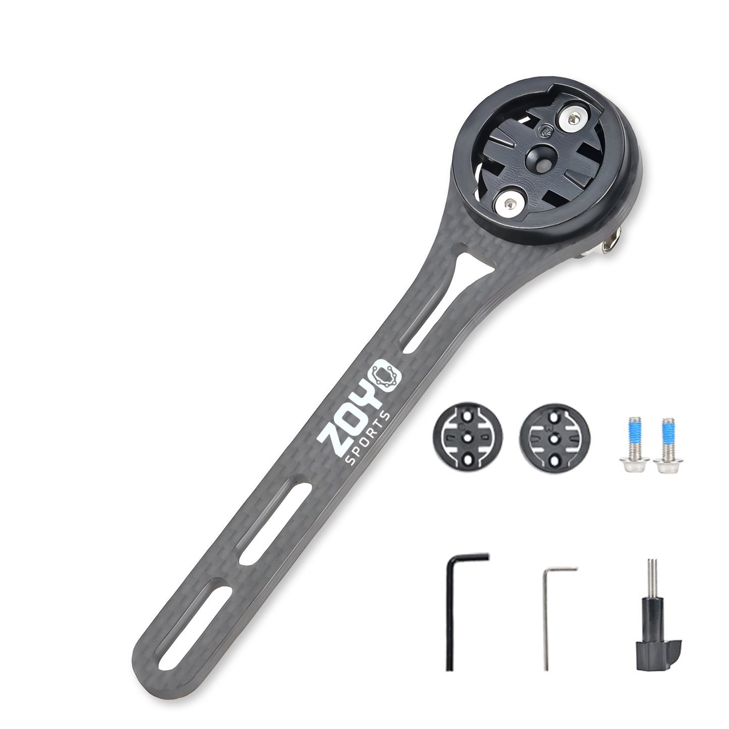Carbon Fiber Bike Mount for Garmin Wahoo GoPro 28g