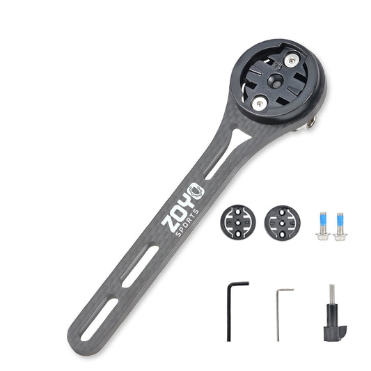 Carbon Fiber Bike Mount for Garmin Wahoo GoPro 28g