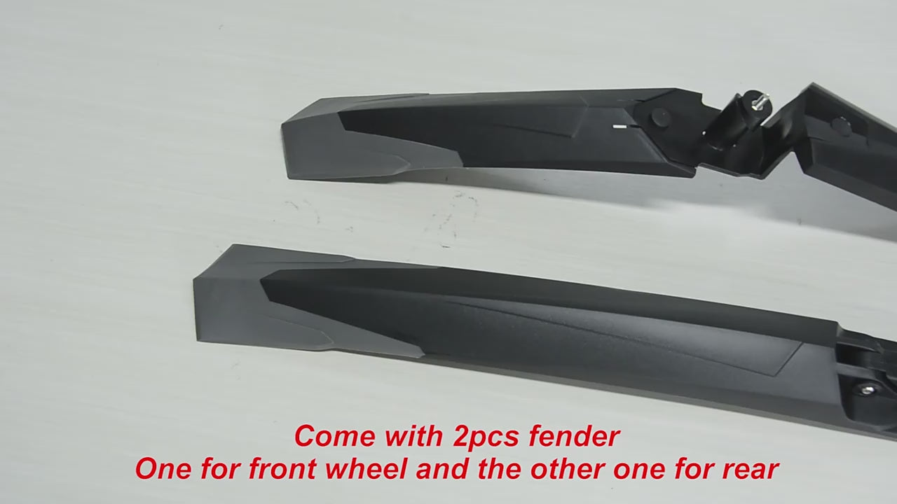 BF890 Quick-Release MTB Fender Set – 24–29 Inch – product video