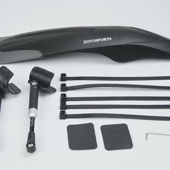 MTB Bike Mudguard Fenders 26-29 Inch Removable Quick Release Front Rear – product video