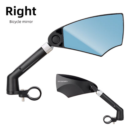 360° Adjustable Bike Mirror Anti-Glare HD for 20-23mm Handlebars