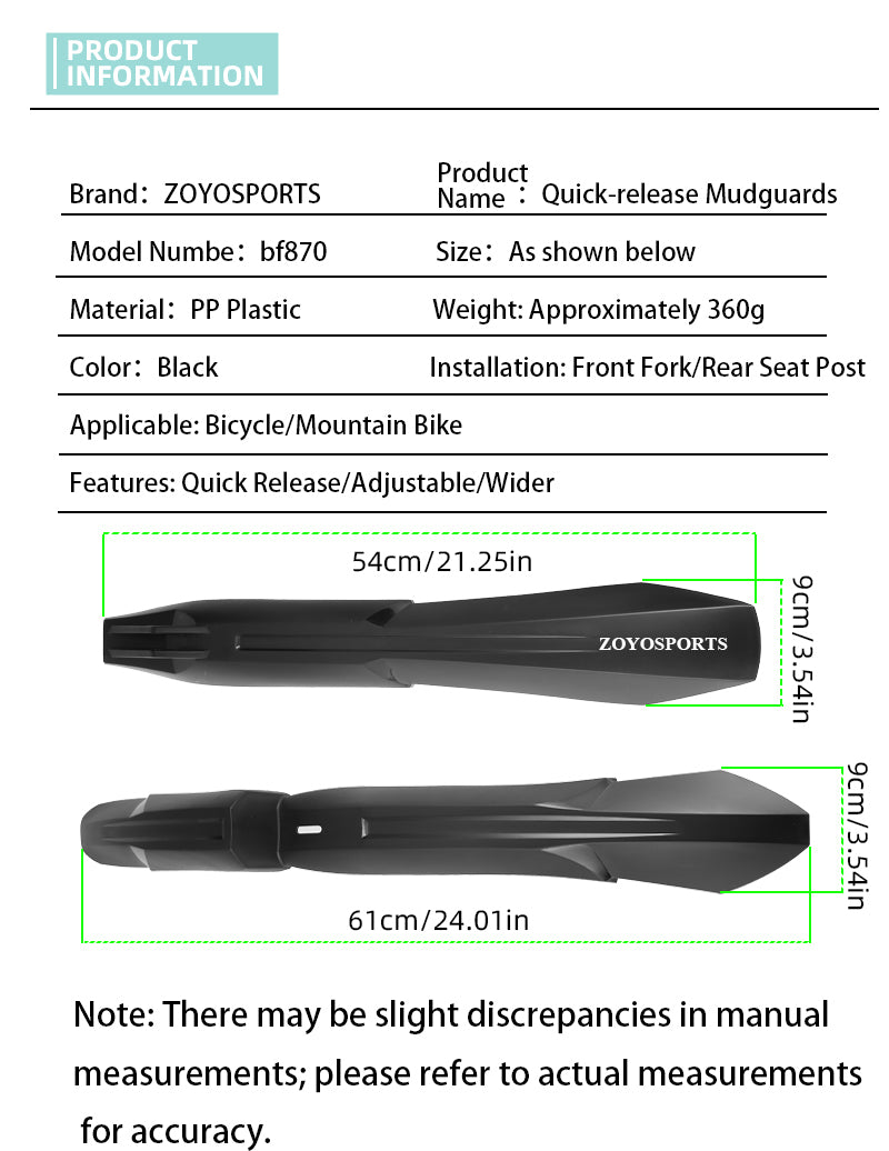 bf870 cycling accessory — product details 2