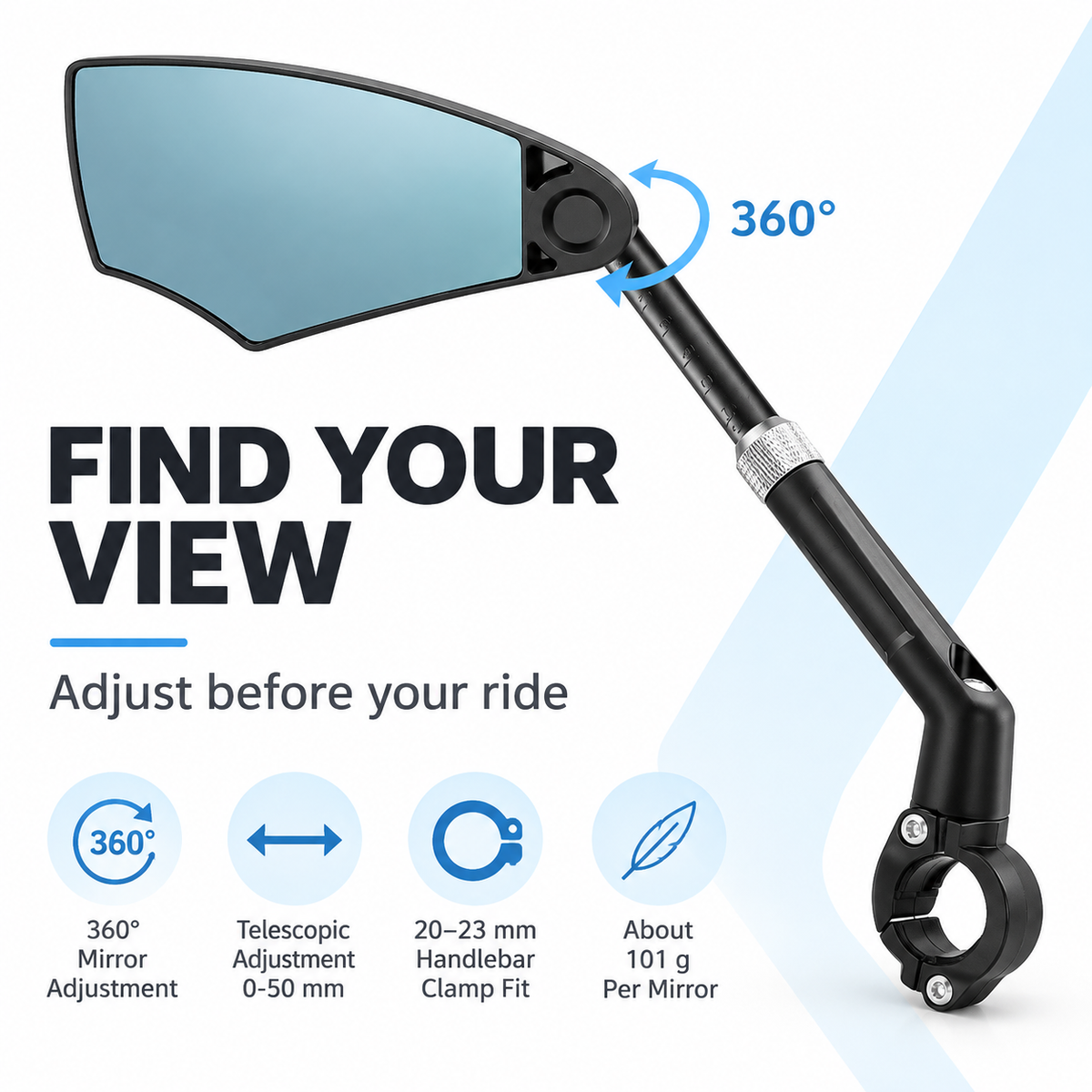 ZY-283 bicycle mirror — product image 04